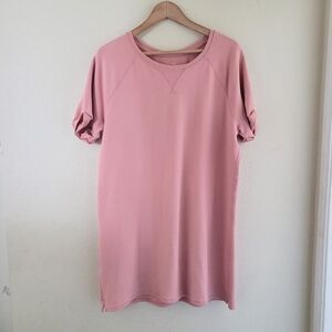 Flirtitude Active pink soft long shirt XL